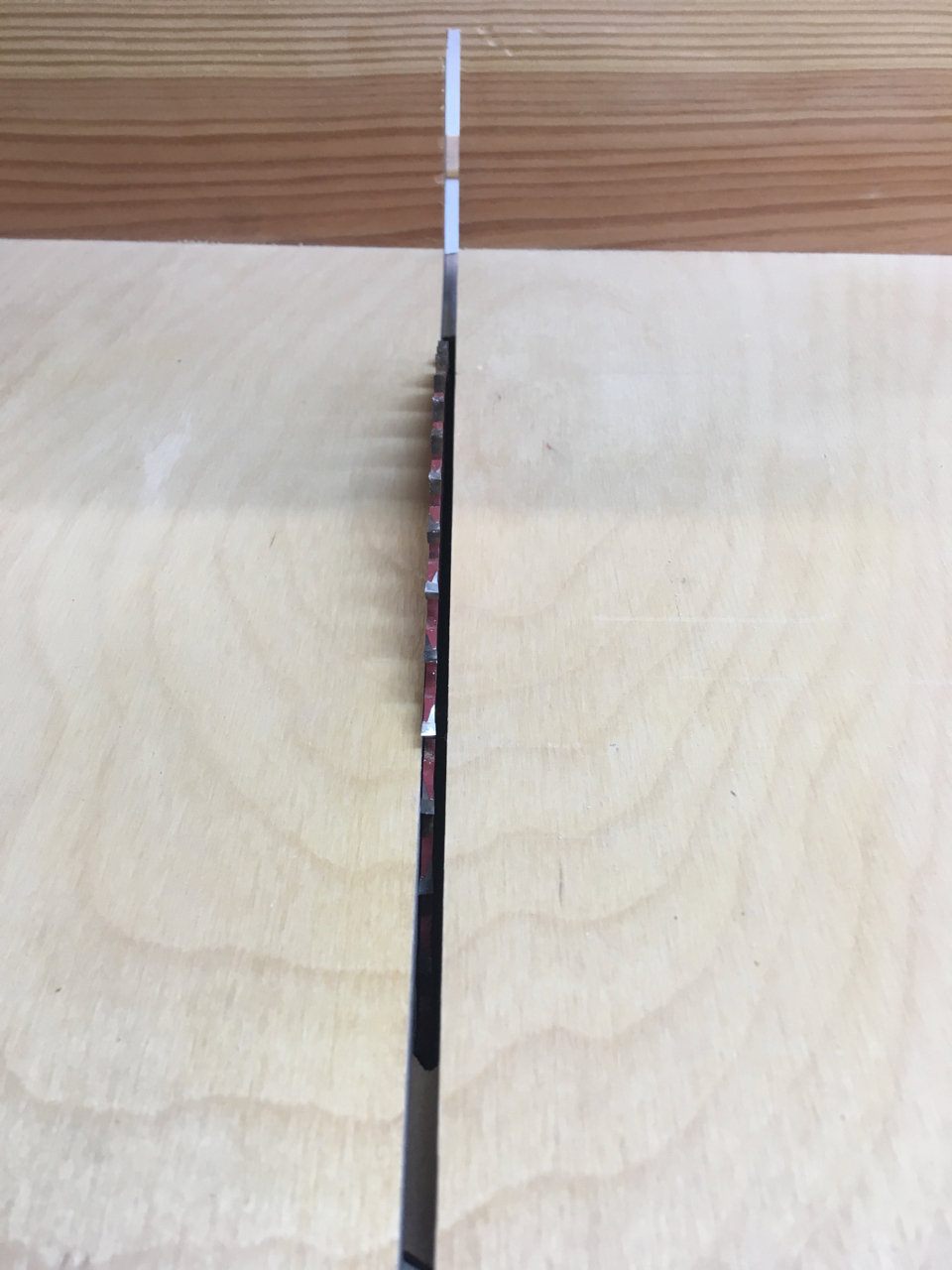 over-wide crosscut sled slot