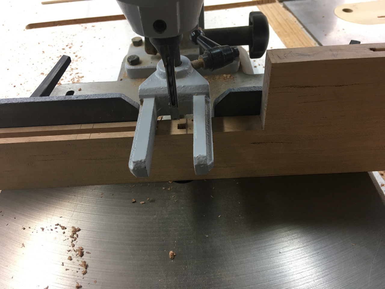 cutting mortises 2